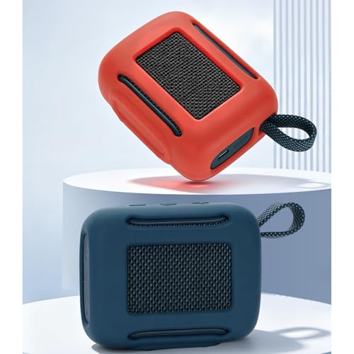 Protective Silicone Sleeve Case for GO 5 Bluetooth-Compatible Speakers, Shockproof and Cover Speakers Protector - color: D