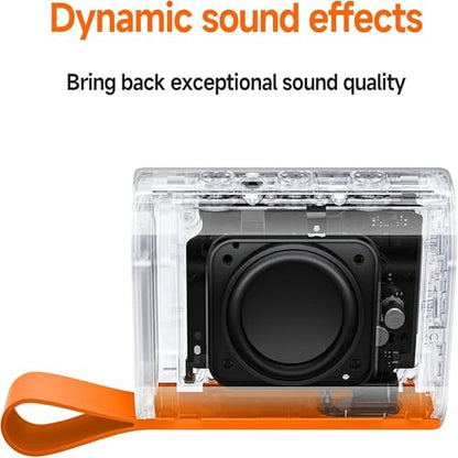 Xiaomi Sound Packet Mi Portable Bluetooth 5.4 Speaker, IP67 Waterproof Outdoor Bluetooth Speaker with Dynamic Sound, Supports TWS Connection, 10 Hours Playback Time, Black