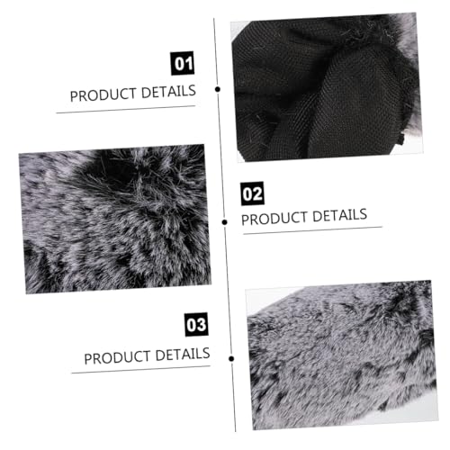 Kisangel Microphone Windscreen Furry Microphone Cover for Cameras Windproof Foam Covers for