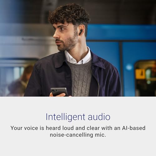 Dell Pro Plus Earbuds EB525, True Wireless, Noise Canceling, Bluetooth 5.3 | Adaptive ANC, Hearing Protection, USB Charging, Teams & Zoom Certified, IP54 resistant, 33 hr listening