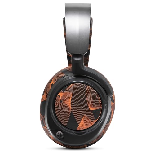 WC Side Plates for Arctis Nova Pro Wireless, Pro Wired & Nova Elite | Made by Wicked Cushions | Also fits Nova Pro Omni, 7, 7X & 7P | Kinetic Wave - color: Kinetic Wave