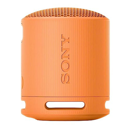 Sony SRS-XB100 Wireless Bluetooth Portable Travel Speaker Bundle (Orange) | Travel case, Strap, (2 items) - color: Orange
