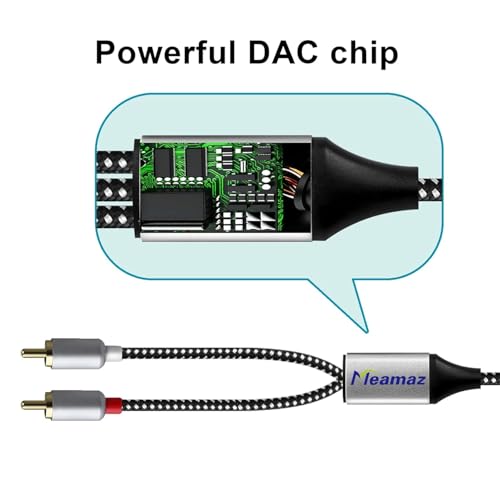 6.56FT Dual 1/4 inch TS to Dual RCA, RCA to 1/4, 6.35mm TS to R-CA, 1/4 to R-CA Cable for Audio Player TV Audio Mixer Power Amplifier Speaker Home Theater Aluminum Alloy and Nylon Braided Cover - size: TS+RCA (6.56 ft/2 m)