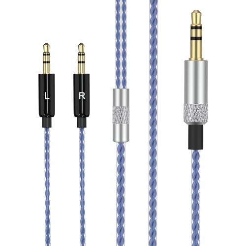 Sol Republic Cable Compatible with Sol Republic Master Tracks HD, HD2, Sol Republic V8, V10, V12, X3 Headphone, Sol Republic Replacement Cable for iPhone, Android Phone, 3.9ft