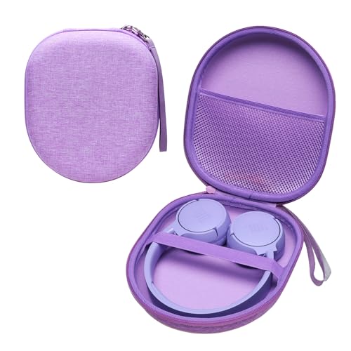 Headphone Headset Case Compatible with TALIX H30/Jlab/JBL Tune 520BT 720BT/BERIBES/KVIDIO/Soundcore by Anker/Sony Wireless On-Ear Headphones, Purple - color: Purple