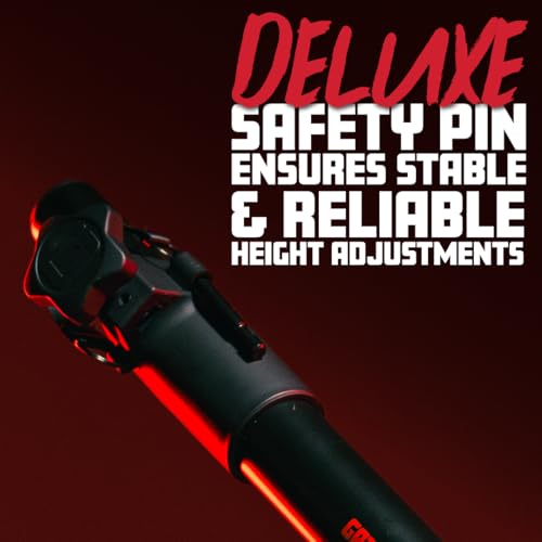 Gator Frameworks Standard Subwoofer/Speaker Pole Mount with Adjustable Height, (GFW-SPK-SUB60) | Min/Max Height: 33" - 60", 132 lb. Weight Capacity, All Steel Design, Safety Pin Catch System