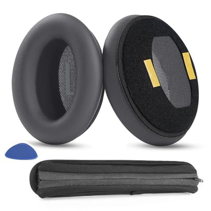 QC35 QC45 Ear Pads Headband Replacement Cushions for Bose QuietComfort 45 (QC45) QC35 QC35ii QuietComfort SE/New Quiet Comfort Wireless Headset Earpads Kit