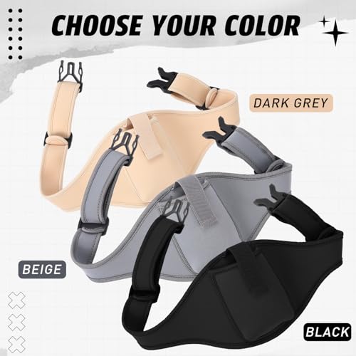 Foilswirl 2 Pack Mic Belt for Fitness Instructor Microphone Belt Holder Adjustable Carrying Pouch Waistband Bag Case for Theatre, Speaker, Singers, Teaching (Black, Gray) - color: Black, Gray