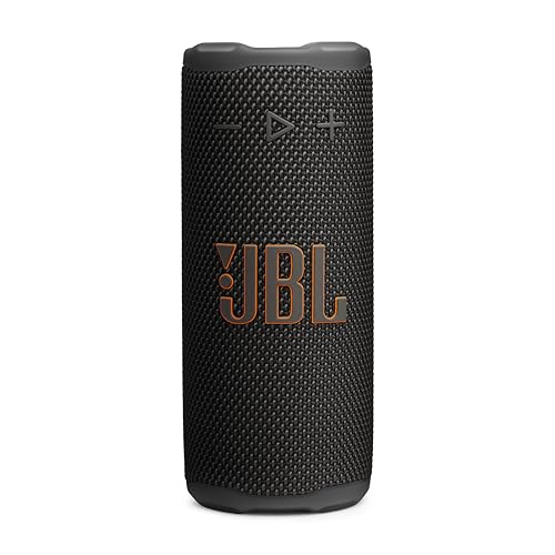JBL Grip Portable Bluetooth Speaker, Waterproof, Ambient Light - Black | Up to 14 Hr Playtime, AI Sound Boost, IP68 Waterproof And Dustproof, Drop-Proof, App Control, Ideal For Outdoor And Travel - color: Black