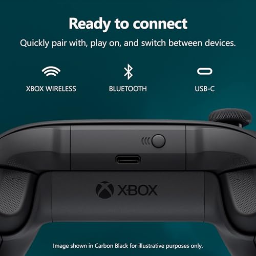 Xbox Wireless Gaming Controller | Ice Breaker Special Edition | Consoles, PCs, TVs, mobile, and more | Textured Grip | Wireless, Bluetooth, USB-C Connectivity - style: Ice Breaker