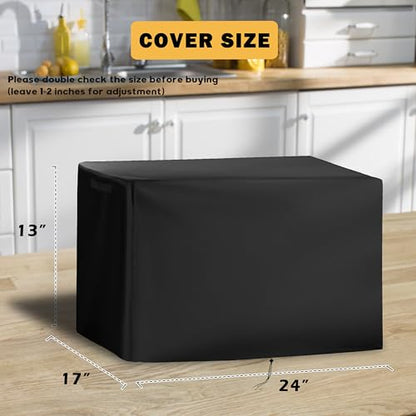 Grill Cover for Nexgrill 1-Burner Portable Propane Gas Grill 820-BC002, Heavy-Duty 600D Tabletop BBQ Cover for Country Smokers Pellet Grill GS150PPG - size: 24"Lx 17"Dx 13"H