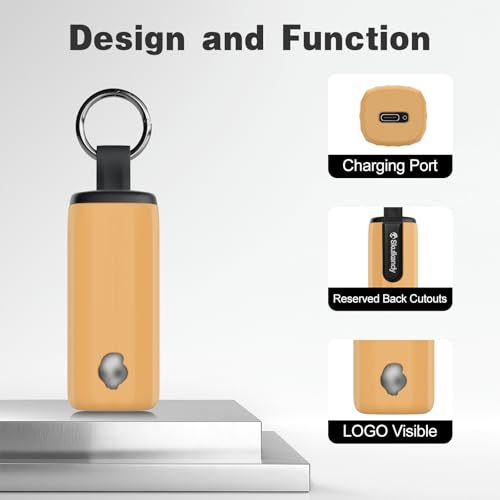 for Skullcandy Method 360 ANC Case Cover, Soft Silicone Protective Earbuds Case, Only Compatible with Skullcandy Method 360 ANC with Cleaner Kit Accessories Set(Brown) - color: Brown