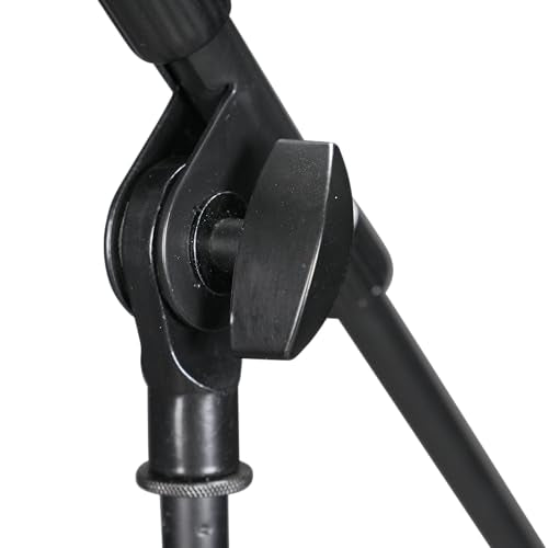 Rok-It by Gator Frameworks Adjustable Telescoping Boom Mic Stand, 36 - 64" | Heavy Duty, All Metal, Extendable Boom Arm, Fully Collapsible for Convenient Travel, (RI-MIC-5020) - style: Deluxe Telescoping Tripod