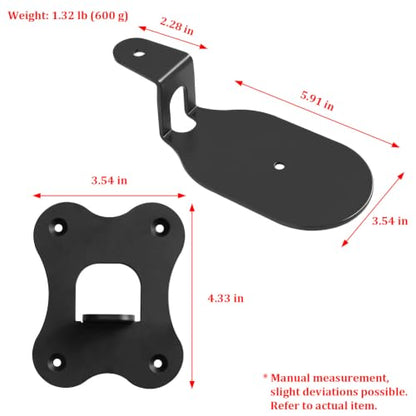 Wall Mount for Bose Lifestyle Ultra Speaker, Sturdy Bracket | Precision fit for Bose Lifestyle Ultra – sturdy metal – easy install – screws included – mount only, speaker not included - color: Black