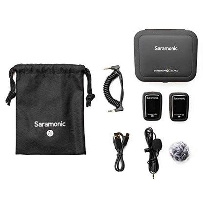 Saramonic Blink 500 Prox B1 | Compact Wireless 2.4GHz Clip-On Microphone System with Lavalier