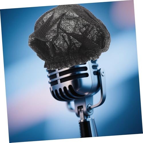UPKOCH 200pcs Microphone Covers Disposable Windscreen Case for Mic Accessories Noise Reduction Fit for Recording Studio