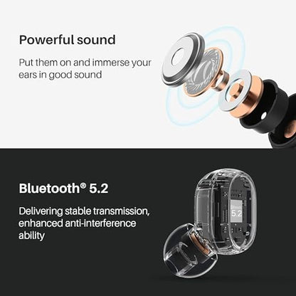 Xiaomi Redmi Buds Essential Wireless Earbuds, Bluetooth 5.2 Low Latency Gaming Headphones Stereo Earphones in Ear Touch Control Headset with Mic Deep Bass for Sport, Gaming and Running, Blue