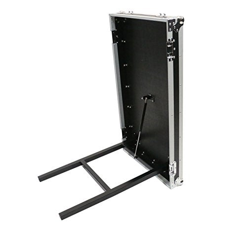 OSP Cases | ATA Road Case | 20-Space Amp Rack | 20" Deep | Standing Lid Table | RC20U-20SL - size: 20 Space, 20" Table