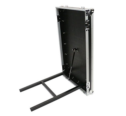 OSP Cases | ATA Road Case | 20-Space Amp Rack | 20" Deep | Standing Lid Table | RC20U-20SL - size: 20 Space, 20" Table