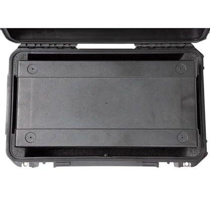 SKB iSeries 3U Shallow Fly Rack Waterproof Polypropylene Hard Case, 9 Inch - size: 3U
