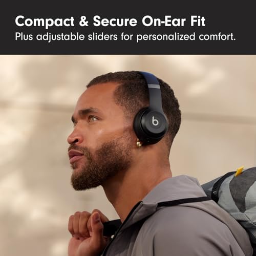 Beats Solo4 with AppleCare+ for Headphones (2 Years) - Matte Black - color: Matte Black, style: With AppleCare+