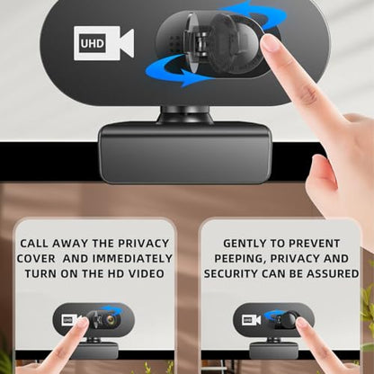 Computer Camera for Desktop 1080p Hd Web Cam Webcam with Microphone