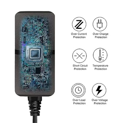 12V AC/DC Adapter Compatible with Fiio K7 BT K7BT Balanced HiFi DAC Bluetooth Headphone Amplifier 12VDC DC12V 12volt 12.0 Volts Power Supply Cord Charger Cable PSU Mains