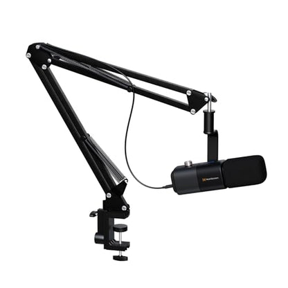 NearStream AM10X USB/XLR Dynamic Podcast Microphone with Boom Arm