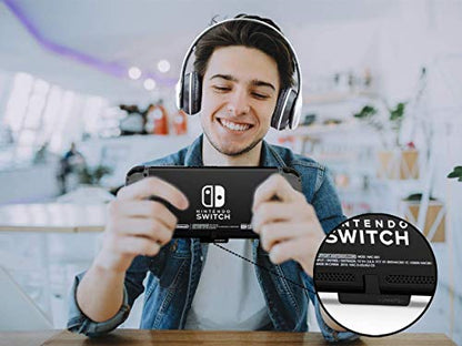 Bluetooth Audio Adapter with USB-C, Built-in mic, for Nintendo Switch, PS4, PS5, PC, Supports Headphones mic, aptX Low Latency, Dual Headphones, in-Game Voice Chat Monster Hunter Theme - color: Grey & Grey