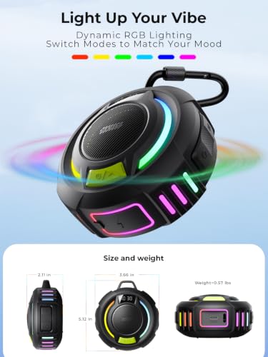 havit Bluetooth Shower Speaker IP67 Waterproof Portable Speakers Wireless