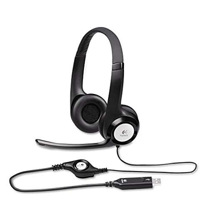 Logitech New logitech h390 USB Headset with noisecanceling Microphone Bulk Packaging, 5.8 Ounce