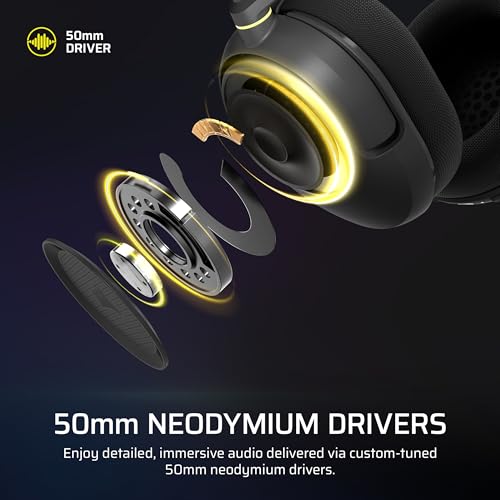 Corsair HS35 v3 Wired Gaming Headset with Mic – Carbon - color: Carbon