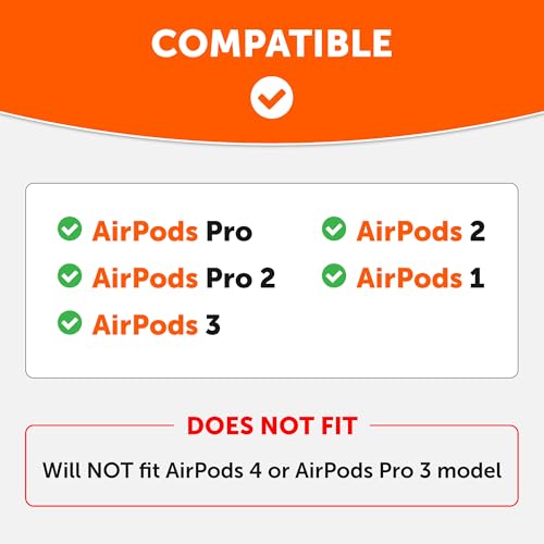 WC HookZ - Patented Upgraded Over Ear Hooks for AirPods Pro 1, 2 & AirPods 1, 2 & 3- Two Size Pairs Included in Package, Unique Left & Right Hook, Made by Wicked Cushions | Winter White - color: White