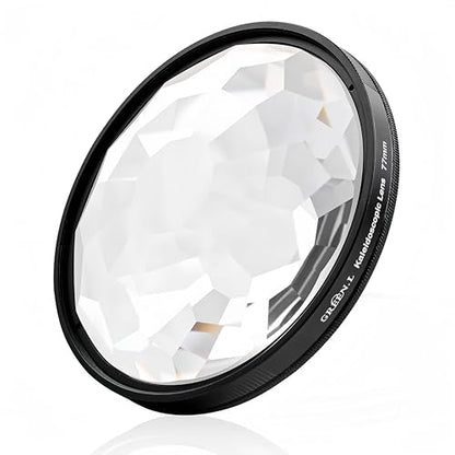 GREEN.L 67mm Kaleidoscope Prism Lens Filter Photography Prism Crystal Glass Effect Filter - size: 67mm, style: Kaleidoscope Prism Filter