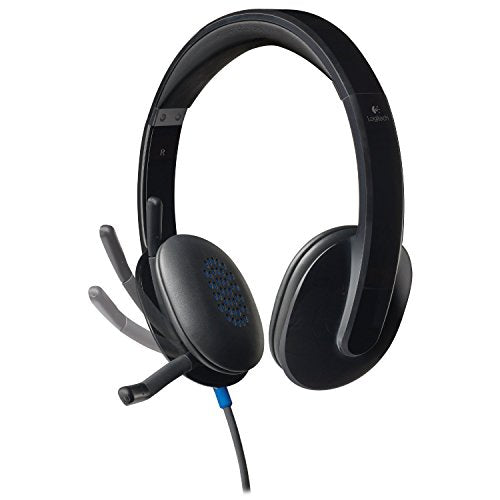 Logitech High-performance USB Headset H540 for Windows and Mac, Skype Certified (Renewed)