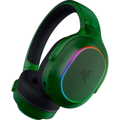 Razer Barracuda X Chroma Wireless Gaming Headset, Phantom Green | 2.4GHz Wireless & Bluetooth, Lightweight, RGB, 40mm Drivers, Cardioid Mic, 70 Hr Battery - color: Phantom Green