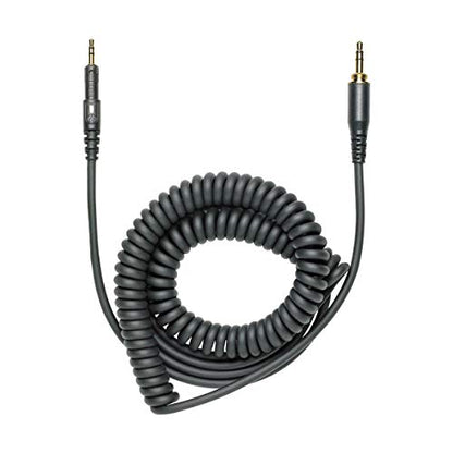 Audio-Technica ATH-M50x Professional Monitor Headphones, Black - with H&A High Frequency Leather Earpads for AT -M50