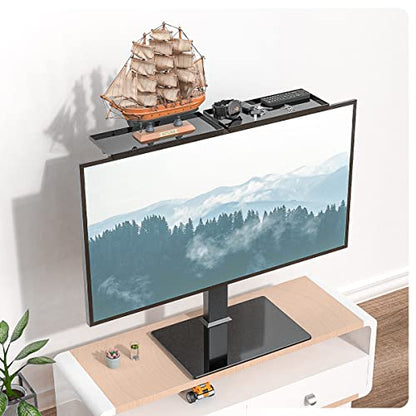 2 Pack Top Shelf TV Mounting Bracket 12 Inch Flat Panel Mount for Streaming Devices, Media Boxes, Speakers and Home Decor