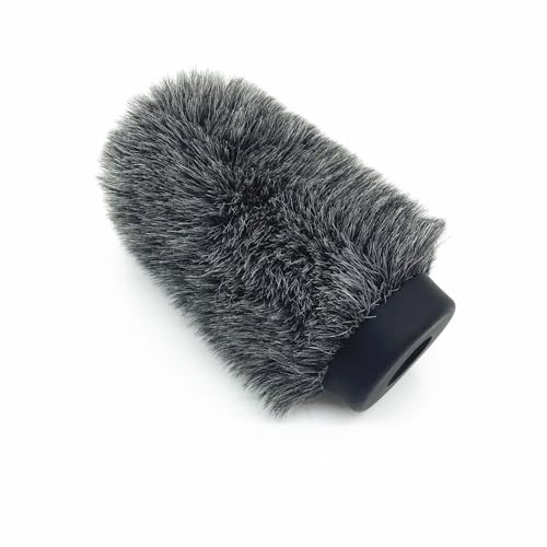 Furry Outdoor Microphone Deadcat Wind Muff for Rode NTG4,MKE 600 Shotgun Microphones, Audio-Technica AT875R Shotgun Microphones, Windscreen Up to 4.7" Long (NTG-4 Shag) - color: NTG-4 Shag