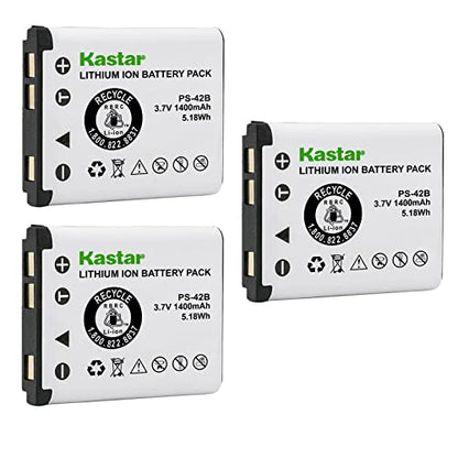 Kastar Battery 3-Pack Replacement for Steelseries Arctis Nova Pro Wireless Headset, Arctis Nova Pro Wireless Headset for Xbox, Arctis Nova Pro Wireless Headset for PlayStation - size: 3-PACK
