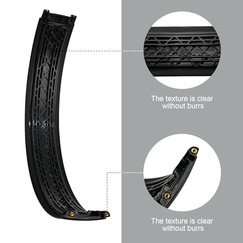 Replacement Studio Pro Headband Top Head Band Repair Parts Accessories Arch Band Compatible with Beats Studio Pro 2023(Model A2924) Headphones (Black) - color: Black