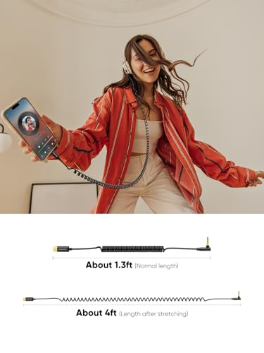 CableCreation USB C to 3.5mm Audio Jack Cable 1.3-4FT, Aux to USB C Cable - size: 1.3ft/4ft, style: For Audio Only