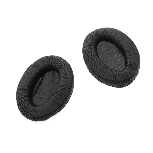 Replacement Ear Pads for Pro Headphones Black Pu Cushions Comfortable and Durable Design Enhances Bass Performance for Old Damaged Ear Pads