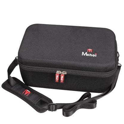 Hard Travel Case for Bose SoundLink Max Portable Speaker, Shockproof Portable Speaker Case with Shoulder Strap - color: Black