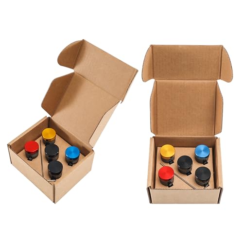 MKFAUDIO XLR Male Connector, 3 Pin L 90 Degree Low Profile, 5 Pack | DIY, Gold 3 Pin, Right Angle Adjustable, Multi-Color,with Wrench for Microphone Audio - style: Multi-Color Male
