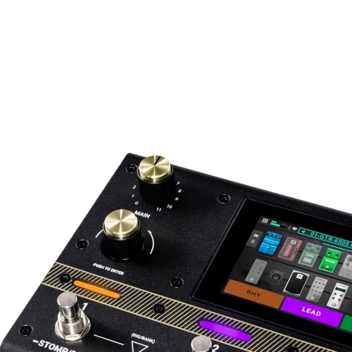 HeadRush Flex Prime Electric Guitar Multi-Effects Pedal | Multi-Effects Processor with Amp Cloner, Looper, Auto-Tune, Wi-Fi, Bluetooth, Touchscreen, Drum Machine, Neural Amp Modeler - style: Flex Prime