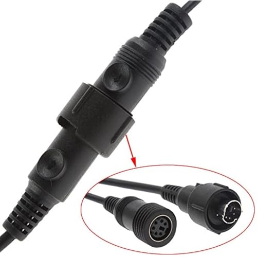Tactical Throat Mic with Finger PTT Compatible for Baofeng Kenwood Earpiece | Compatible with BaoFeng UV-5RMini UV-5R/5RA/5RA+/5RB/5RC/5RD/5RE/5RE Plus/UV-82/BF-480/490/530/999/888/777/666S/777S/888S