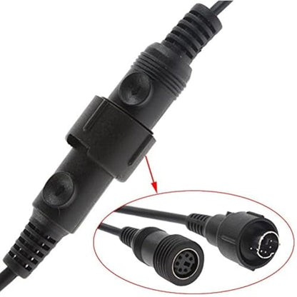 Tactical Throat Mic with Finger PTT Compatible for Baofeng Kenwood Earpiece | Compatible with BaoFeng UV-5RMini UV-5R/5RA/5RA+/5RB/5RC/5RD/5RE/5RE Plus/UV-82/BF-480/490/530/999/888/777/666S/777S/888S