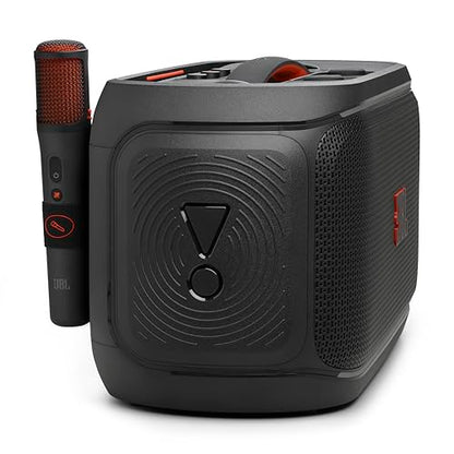 JBL PartyBox On-the-Go 2 Plus - Portable Party Speaker - Black | Instant karaoke with EasySing AI vocal removal from any song, Fine-tune your performance, Powerful JBL Pro Sound - color: Black