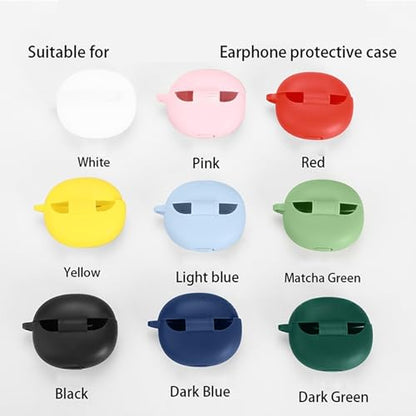 Soft Silicone Case Protective Sleeve for Earbuds Shockproof Lightweight Design Easily Charging Port Access